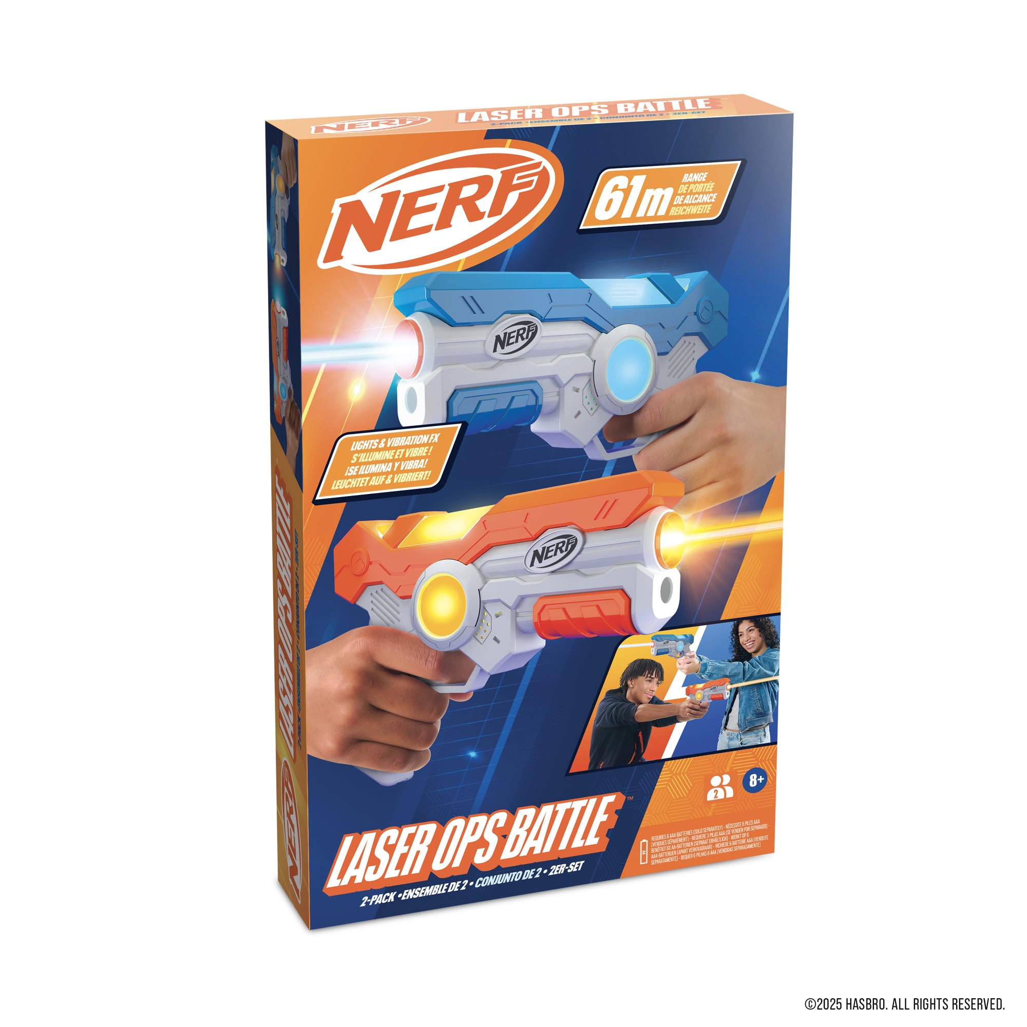 NERF Laser Ops Battle